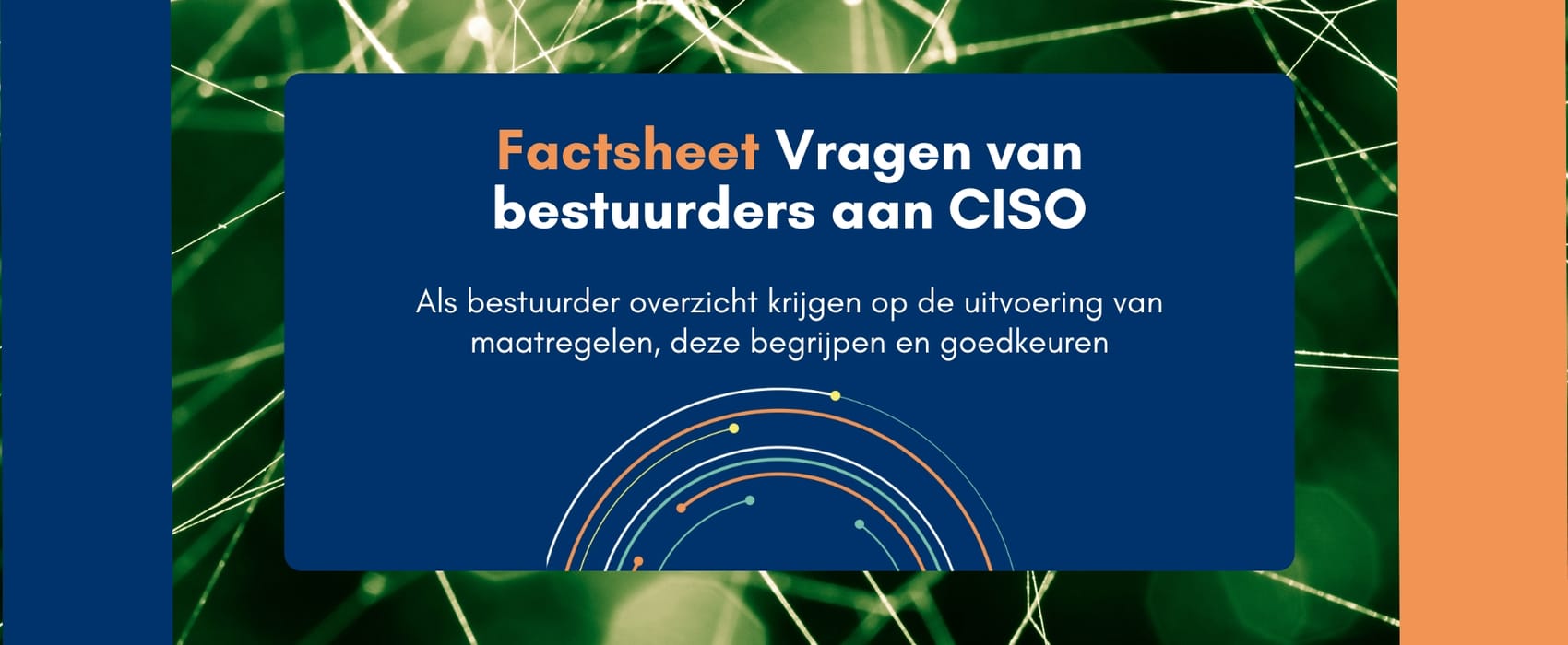 Vragen van bestuurders aan CISO