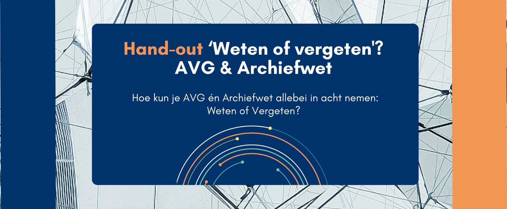 Hand-out AVG & Archiefwet