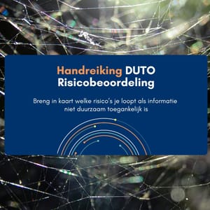 Afbeelding bij: Handreiking DUTO Risicobeoordeling