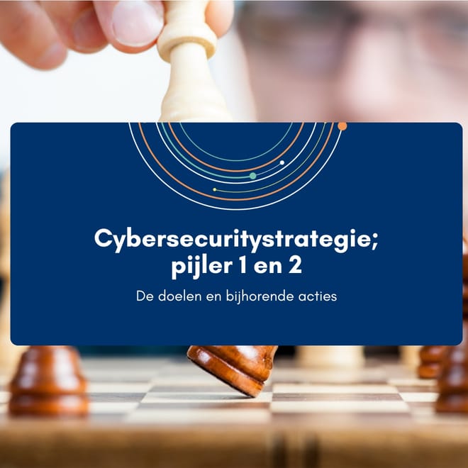 Afbeelding bij: De cybersecuritystrategie - pijler 1 en 2
