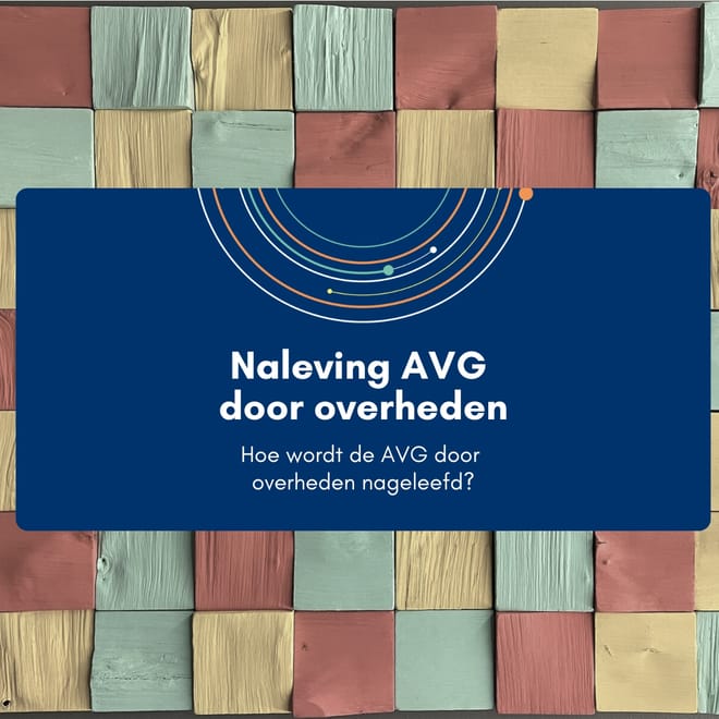 Afbeelding bij: Naleving AVG door overheden