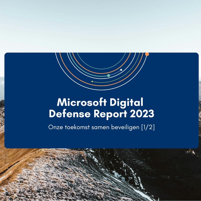 Afbeelding bij: Microsoft Digital Defense Report 1