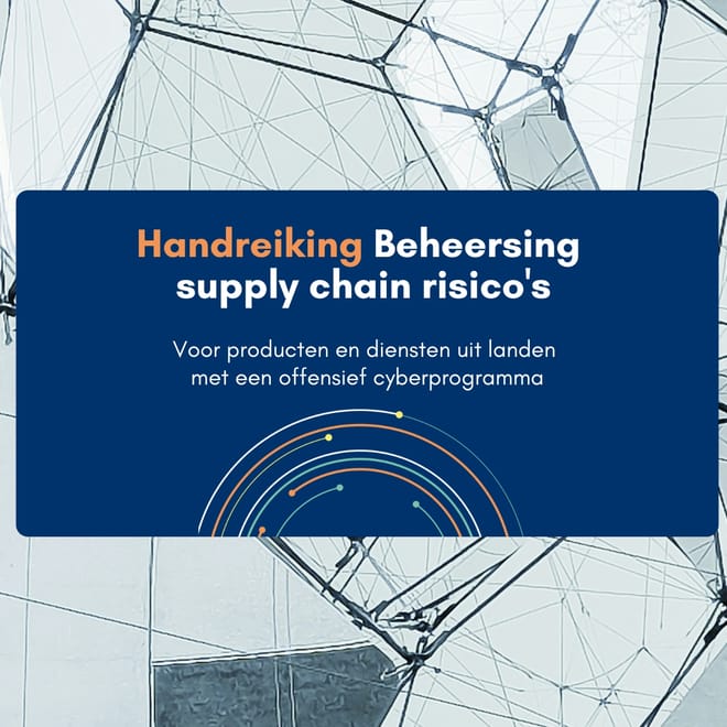 Afbeelding bij: Beheersing supply chain risico's