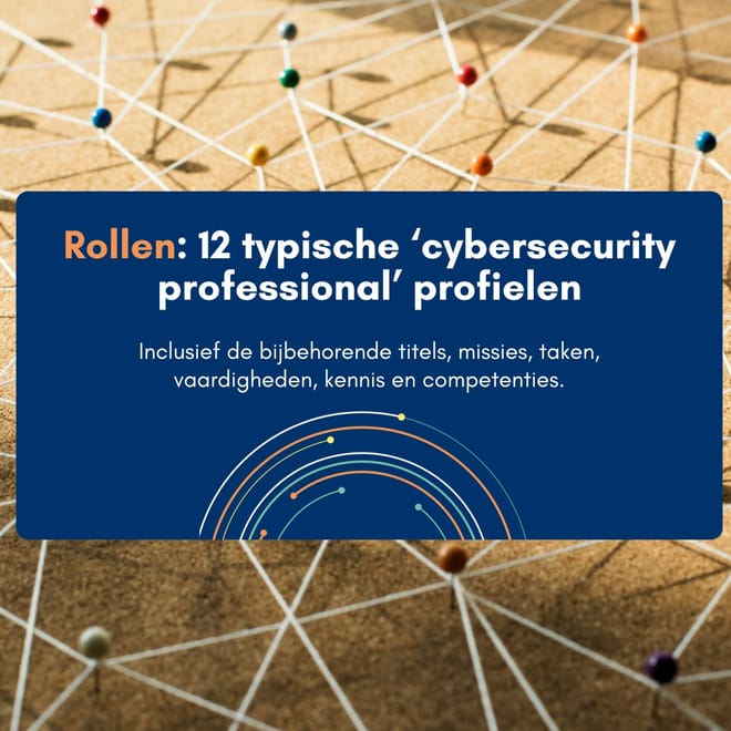 Afbeelding bij: ENISA Cybersecurity rollen