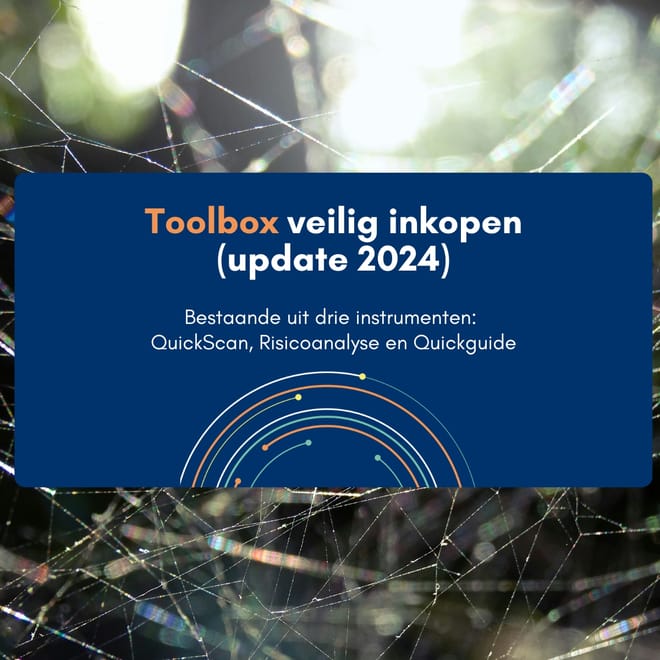 Afbeelding bij: Toolbox veilig inkopen