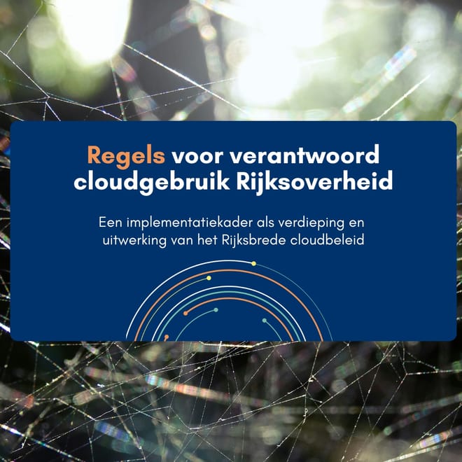 Afbeelding bij: Implementatie kader cloudgebruik