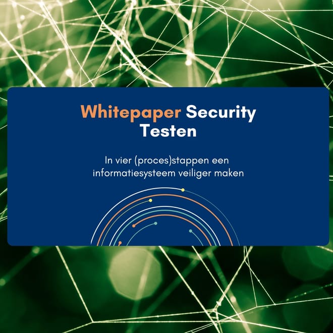 Afbeelding bij: Whitepaper Securitytesten