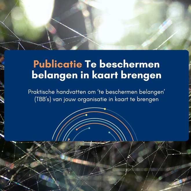 Afbeelding bij: Te beschermen belangen in kaart