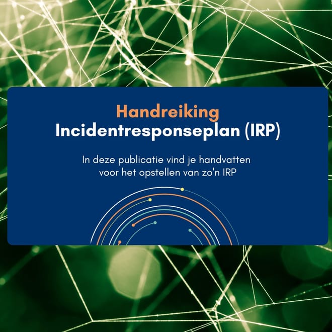 Afbeelding bij: Handreiking Incident response plan